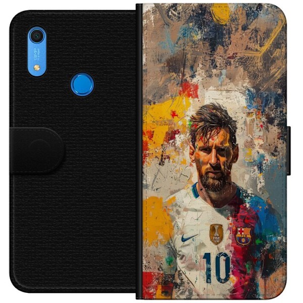 Huawei Y6s (2019) Lommeboketui Messi Art