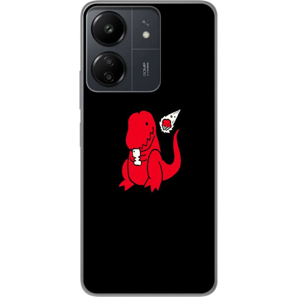 Xiaomi Redmi 13C Genomskinligt Skal T-Rex