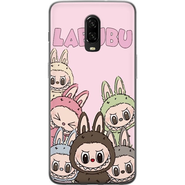 OnePlus 6T Genomskinligt Skal Labubu Classics