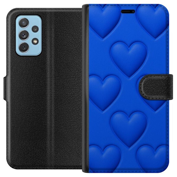Samsung Galaxy A72 5G Plånboksfodral Blue Hearts