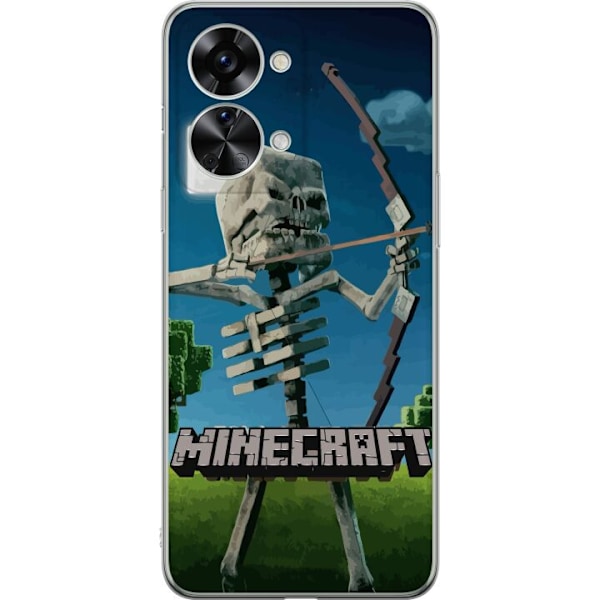 OnePlus Nord 2T Läpinäkyvä kuori A Minecraft Movie