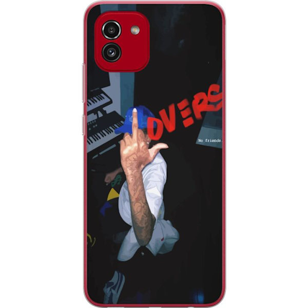 Samsung Galaxy A03 Gennemsigtig cover Kærlighed Mystik Design Romantisk Motiv Populært Grafisk Mønster Mode Stil