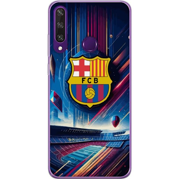 Huawei Y6p Genomskinligt Skal FC Barcelona