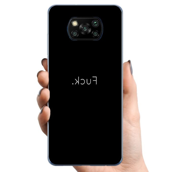 Xiaomi Poco X3 NFC TPU Matkapuhelimen kuori VITTU