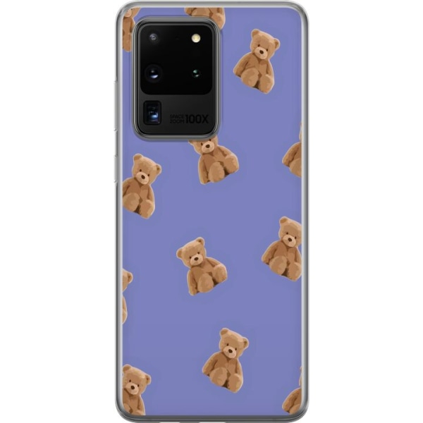 Samsung Galaxy S20 Ultra Gennemsigtig cover Flyvende bjørne