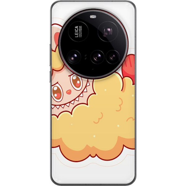 Xiaomi 15 Ultra Gennemsigtig cover Labubu Vaskebjørn Pop Mart Figur Samlerobjekt Sød Design Populært Motiv Kunstlegetøj Kreativ Figurserie