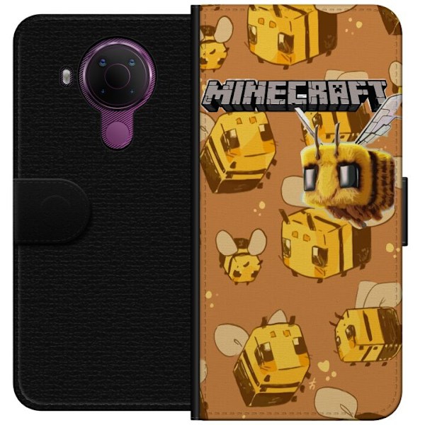 Nokia 5.4 Lommeboketui Minecraft Bi