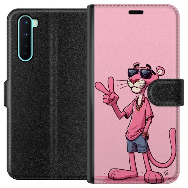 OnePlus Nord Lommeboketui Pink Panter Peace