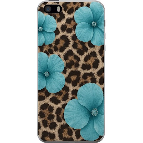 Apple iPhone SE (2016) Läpinäkyvä kuori Blossom Beast