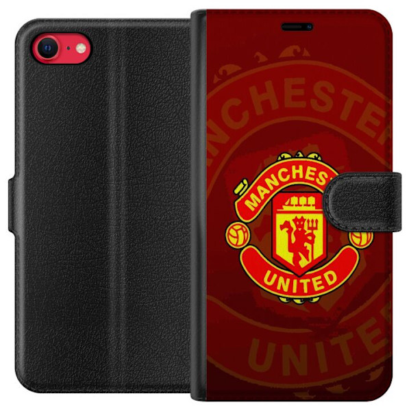 Apple iPhone 16e Tegnebogsetui Manchester United