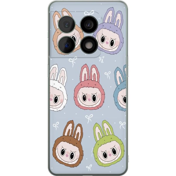 OnePlus 10 Pro Genomskinligt Skal Labubu Star Pattern – Stj