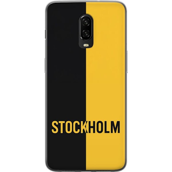 OnePlus 6T Gennemsigtig cover Stockholm – fodbold