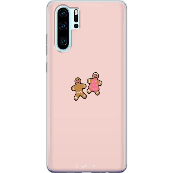 Huawei P30 Pro Genomskinligt Skal Papparkakor