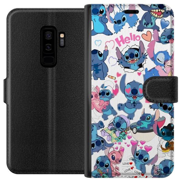 Kompatibelt Lommeboketui til Samsung Galaxy S9+ Stitch