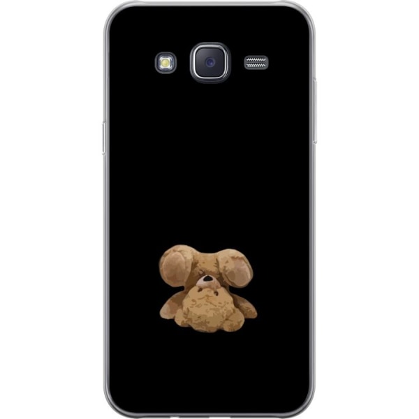 Samsung Galaxy J5 Gennemsigtig cover Op og ned bjørn