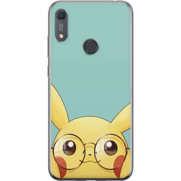 Huawei Y6s (2019) Gennemsigtig cover Pikachu briller