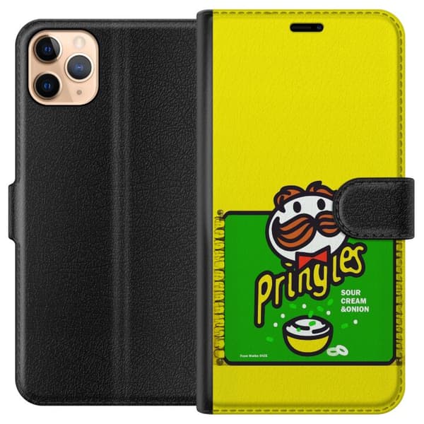 Kompatibelt Plånboksfodral till Apple iPhone 11 Pro Max Pringles gul