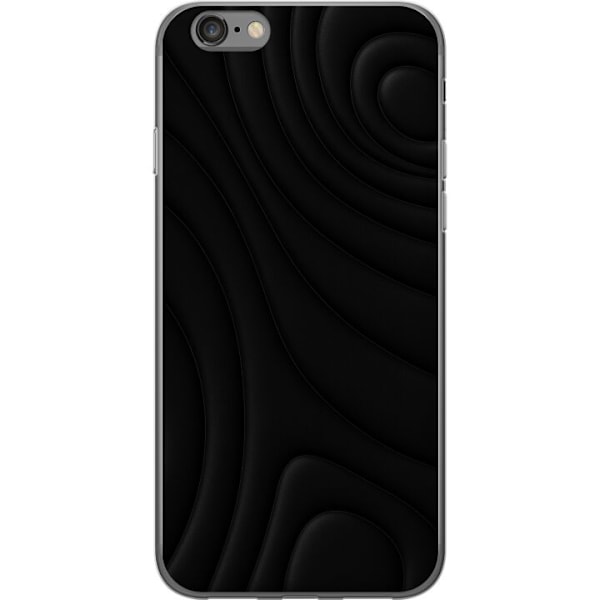 Apple iPhone 6 Läpinäkyvä kuori Tummat Aallot