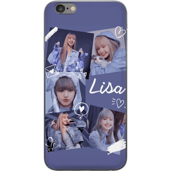 Apple iPhone 6 Plus Läpinäkyvä kuori Lisa Blackpink – Aes