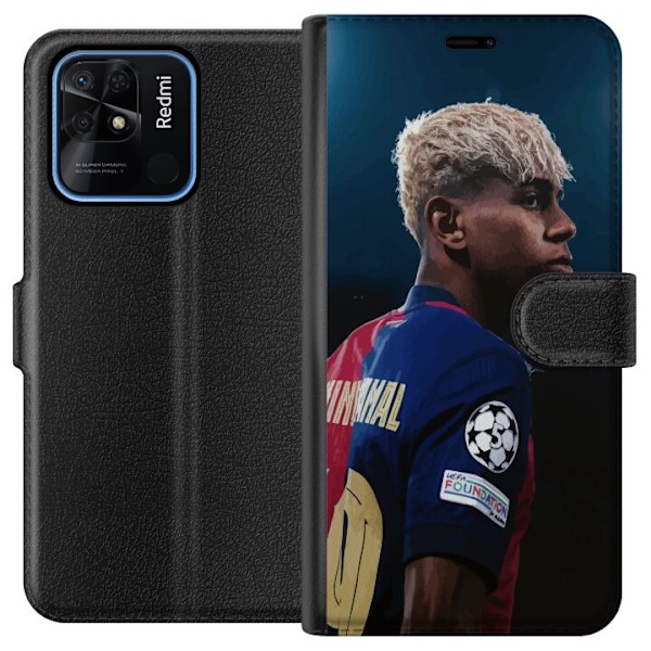 Xiaomi Redmi 10C Lommeboketui Lamine Yamal - Barcelonas Wonder