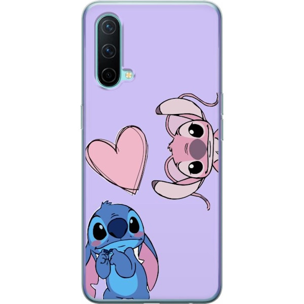OnePlus Nord CE 5G Genomskinligt Skal stitch vs stich