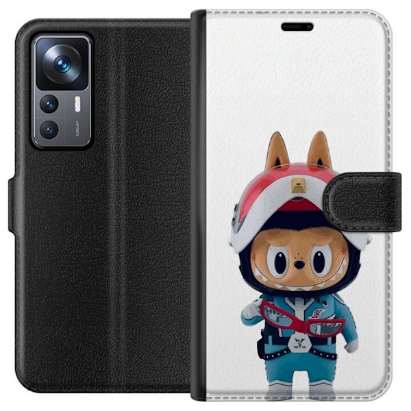 Xiaomi 12T Tegnebogsetui How2work Labubu Monstre x Ultraman Bl