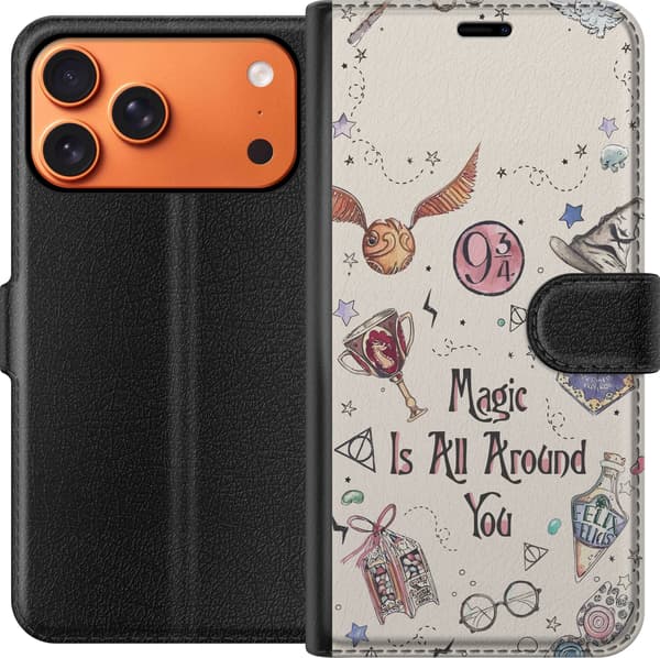 Kompatibelt Plånboksfodral till Apple iPhone 17 Pro Max Harry Potter
