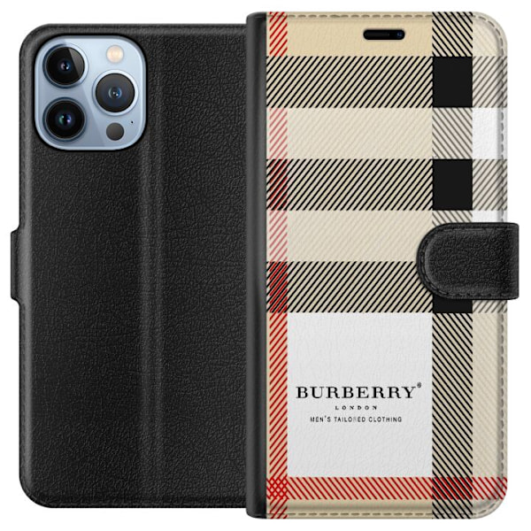 Apple iPhone 13 Pro Max Lommeboketui Burberry