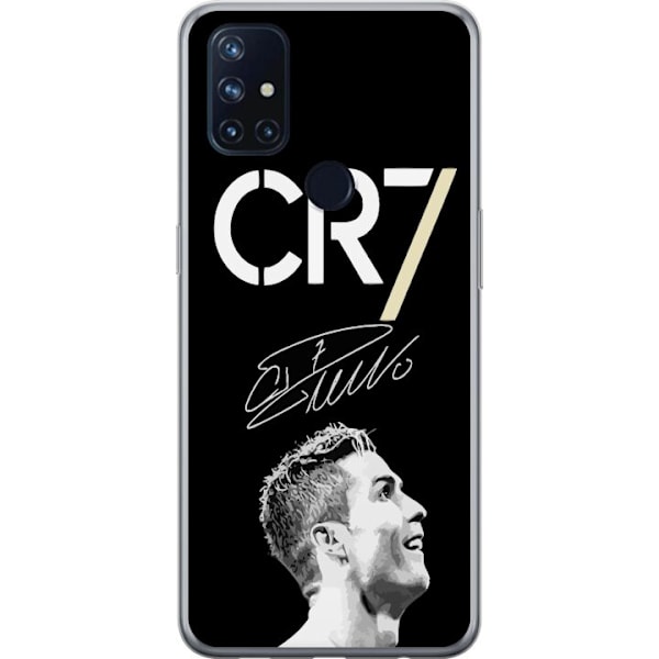 OnePlus Nord N10 5G Gjennomsiktig deksel CR7 Ronaldo