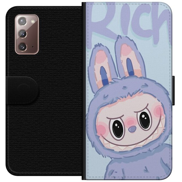 Samsung Galaxy Note20 Plånboksfodral Blue Bunny Labubu