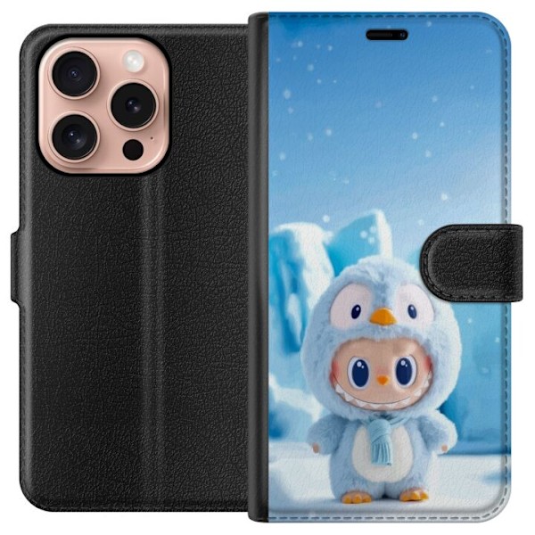 Apple iPhone 16 Pro Tegnebogsetui sort ridder fortnite