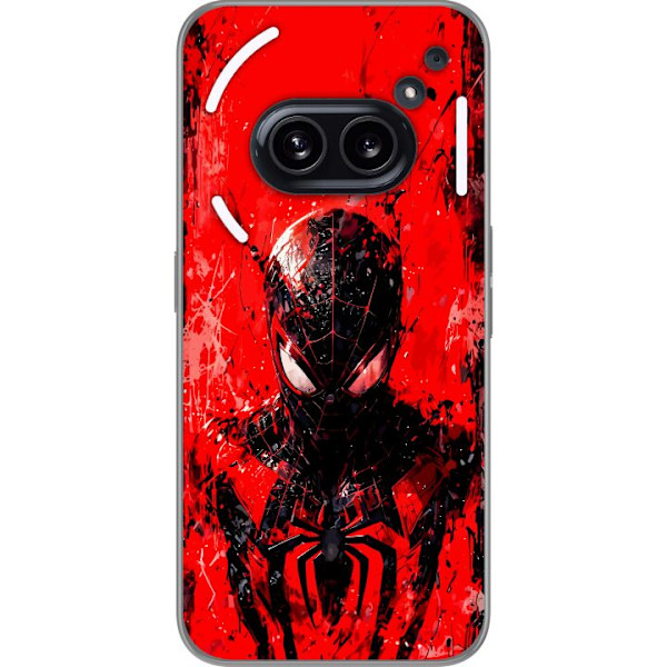 Nothing Phone (2a) Genomskinligt Skal Spider Man