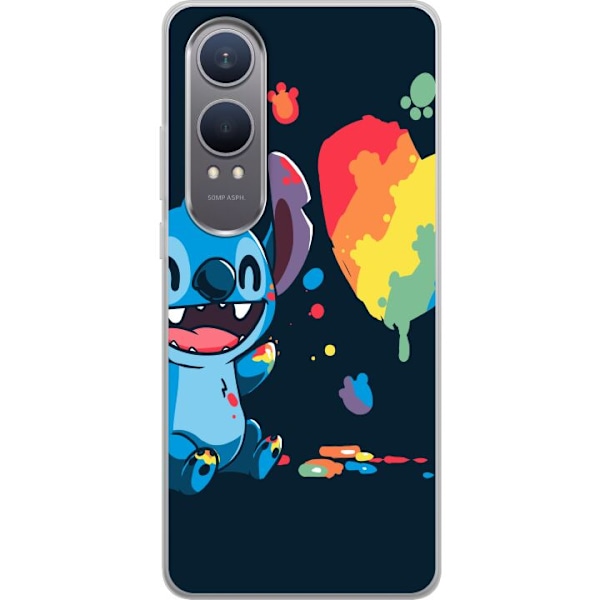 OnePlus Nord CE4 Lite Läpinäkyvä kuori Stitch maalaa