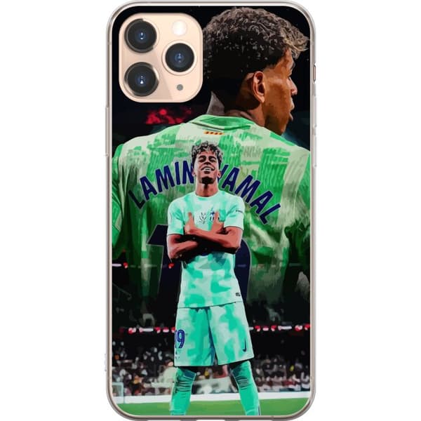 Kompatibelt Mobildeksel til Apple iPhone 11 Pro Yamal Barcelona fotballdrakt juniorstjerne