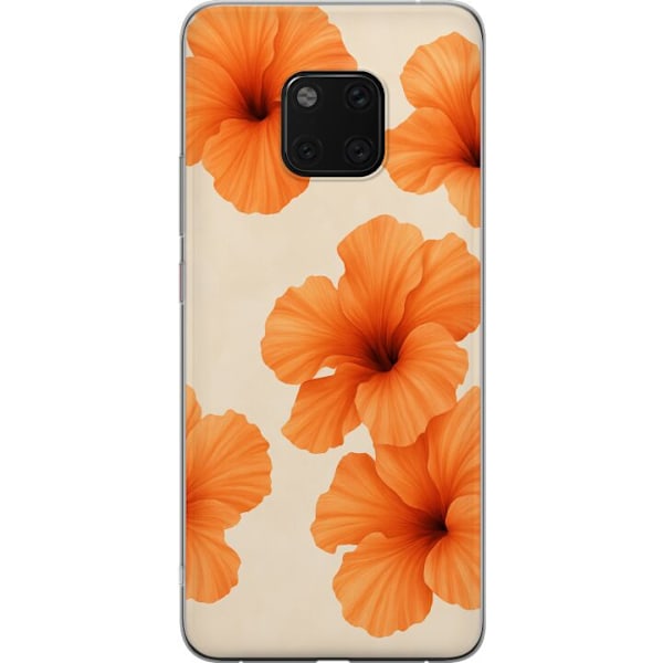 Huawei Mate 20 Pro Läpinäkyvä kuori Papaya Punch