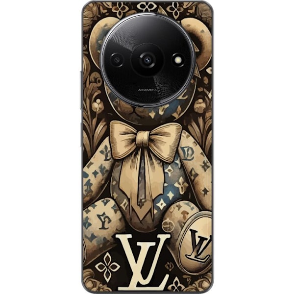 Xiaomi Redmi A3 Läpinäkyvä kuori Teddy Vuitton