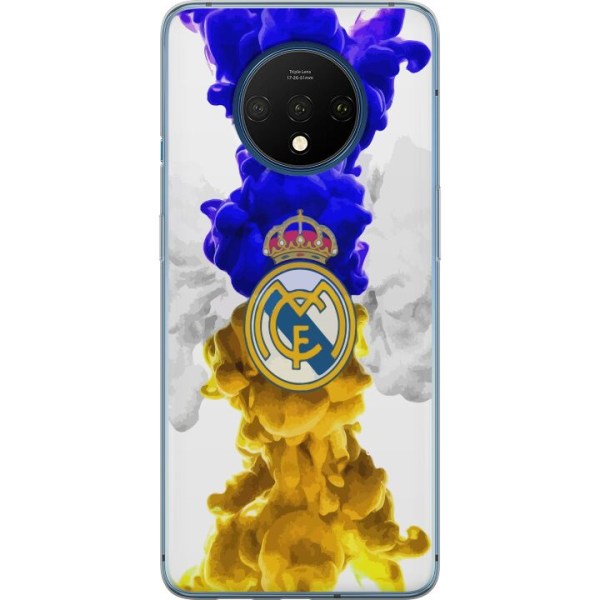 OnePlus 7T Genomskinligt Skal Real Madrid Färger