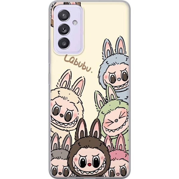 Samsung Galaxy A82 5G Läpinäkyvä kuori Labubu Pastel Collec