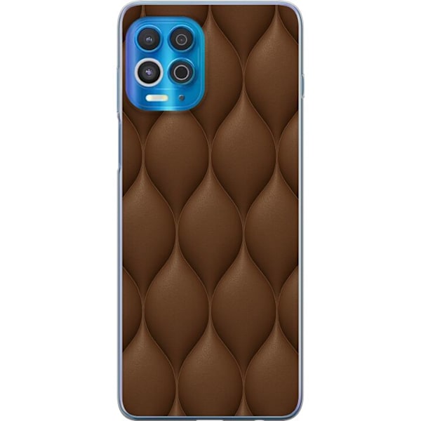 Motorola Edge S Genomskinligt Skal Cocoa Scales