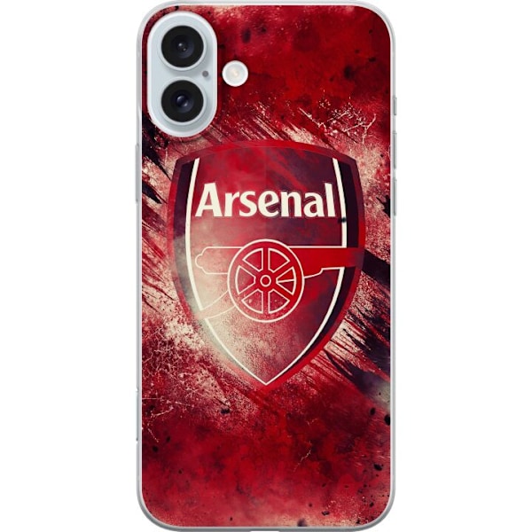 Apple iPhone 16 Plus Gjennomsiktig deksel Arsenal