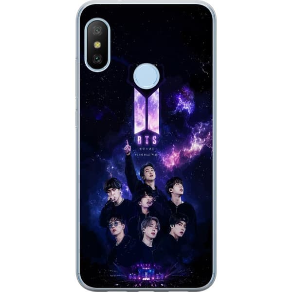 Kompatibelt Mobilskal till Xiaomi Mi A2 Lite BTS lila