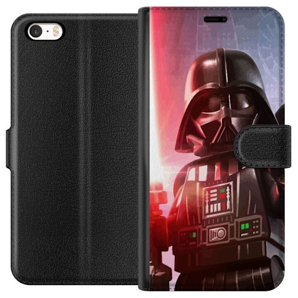 Apple iPhone SE (2016) Lompakkokotelo Darth Vader