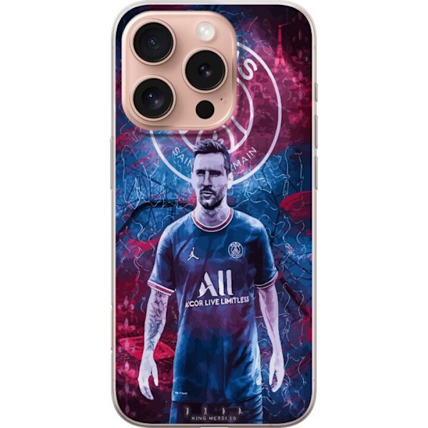 Apple iPhone 16 Pro Gennemsigtig cover Lionel Messi