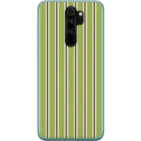 Kompatibelt Mobilskal till Xiaomi Redmi Note 8 Pro  Matcha Stripe grön