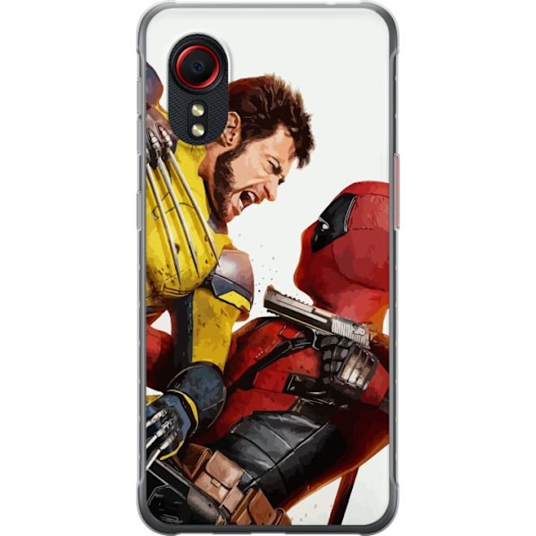 Samsung Galaxy Xcover 5 Gjennomsiktig deksel Deadpool & Wolver