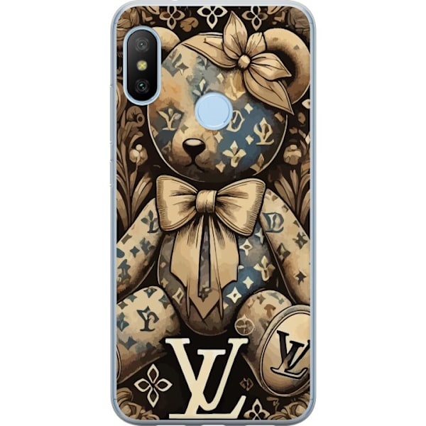 Xiaomi Mi A2 Lite Läpinäkyvä kuori Teddy Vuitton