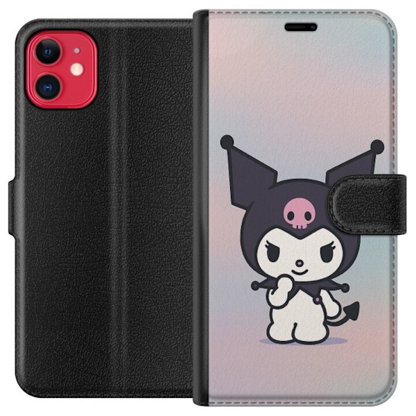 Apple iPhone 11 Lommeboketui Kawaii Sanrio Kuromi