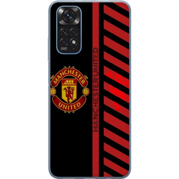 Xiaomi Redmi Note 11S Läpinäkyvä kuori Manchester United