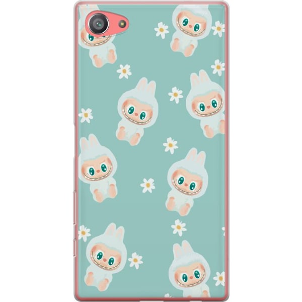 Sony Xperia Z5 Compact Gennemsigtig cover Labubu Candy Vibes