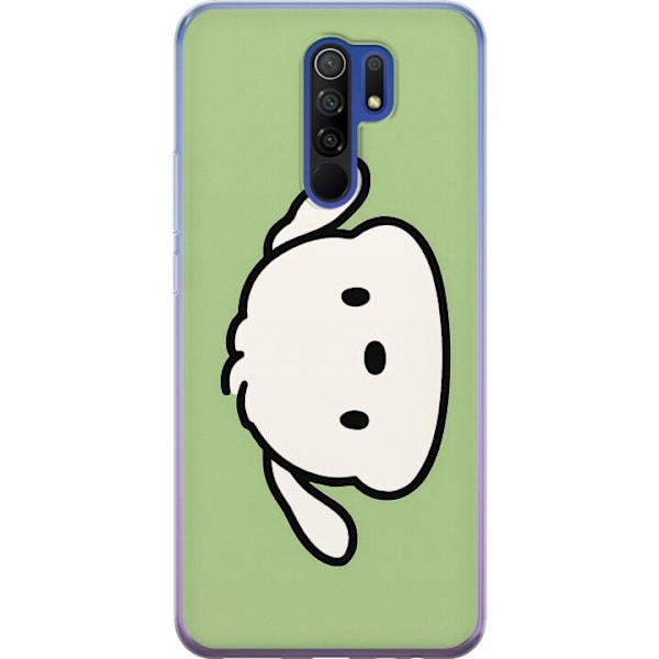 Xiaomi Redmi 9 Läpinäkyvä kuori Snoopy Flip